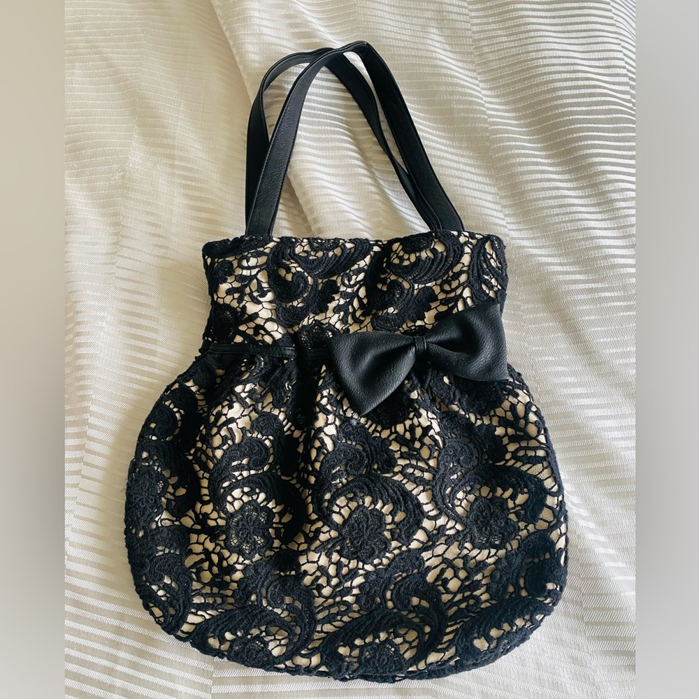 Ever New Black Lace Women's Bag